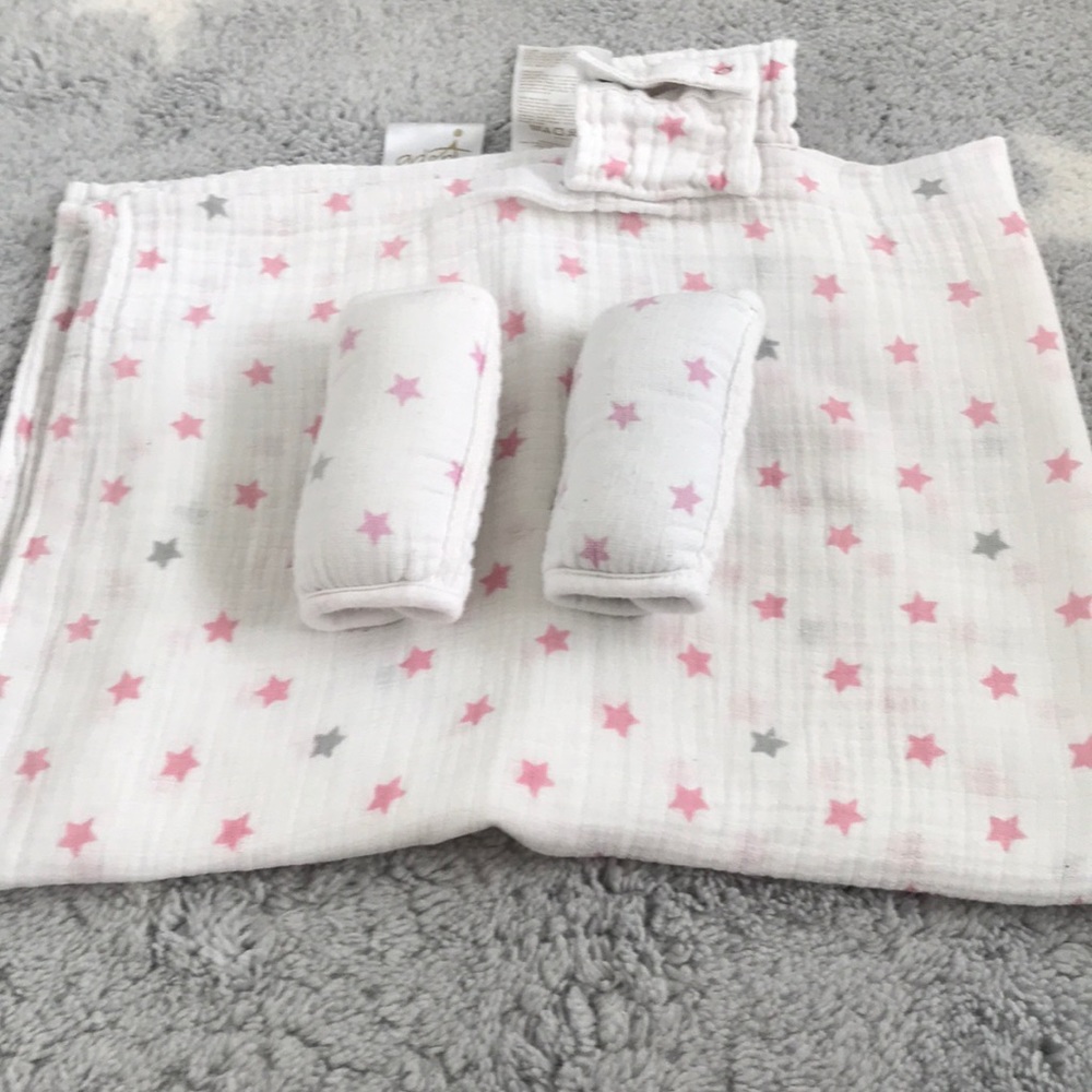 Car seat canopy/strap covers
